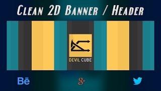 [Tutorial] Create a Simple 2D Banner / Header - Photoshop for Beginners