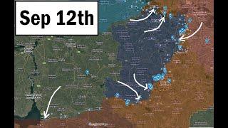 Russia-Ukraine War - Ukrainian Offensives In Zaporizhzhia, Maryinka? RU Hits Power Plants - Sep 12th