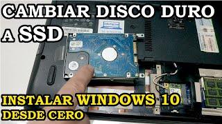 Ordenador Muy Lento. Cambiar Disco Duro a SSD. Instalando Desde Cero Windows 10. 181