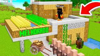 MELHOREI A VILA DO MINECRAFT