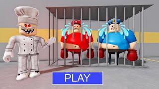 (Update!) PAPA PIZZA CAUGHT BOXER BARRY - BARRY'S PRISON RUN! New Scary Obby #Roblox #ScaryObby