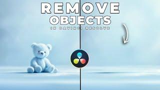 How To REMOVE OBJECTS From VIDEO In Davinci Resolve (Studio)