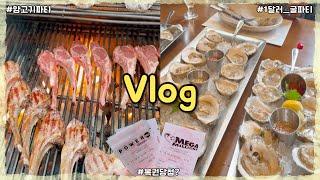 [Boston VLOG] 보스턴에서 소소한 일상️양고기 바베큐$1 굴파티화이자 2차 접종 완료빈티지 소품 가득한 주말 마켓