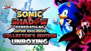 Sonic X Shadow Generations - Japan Exclusive Collector's Edition Unboxing - Vindo Live! - #64