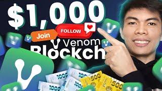 VENOM FOUNDATION REVIEW + CLAIM $1,000 WORTH CRYPTO | JOIN & FOLLOW LANG SA VENOM WALLET APP