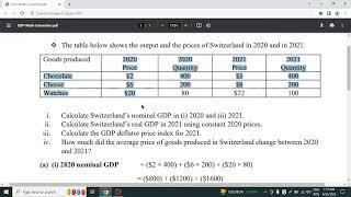 GDP Math | Nominal GDP | Real GDP | GDP Deflator | Economics