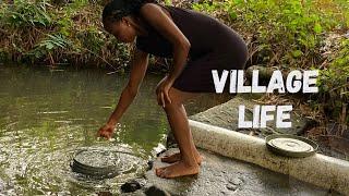 African village life | African stream | cooking water #africa  #mystery #nigeria #youtube #trending