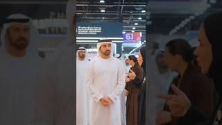 Sheikh Hamdan Fazza Dubai Crown Prince Tours Make in The Emirates Exhibition