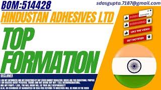 TOP FORMATION : HINDUSTAN ADHESIVES STOCK ANALYSIS | HINDUSTAN ADHESIVES SHARE