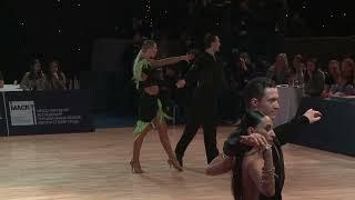 Champions' Ball 2024, Никита Липень—Анна Андреева, Scholarship А, Chacha/Samba/Rumba/Paso/Jive