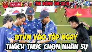 ĐTVN Vào Tập Luyện Ngay, HLV KIM Tạo Thử Thách Chọn Lựa Nhân Sự Cực Kỳ Khắc Nghiệt