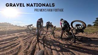 2024 Gravel Nationals Pro Men Raw Footage