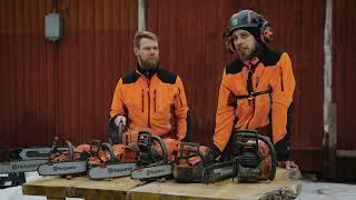 Husqvarna X-CUT™ -teräketjut ammattilaisten käytössä