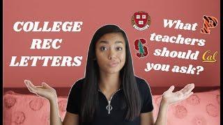 Who Should Write Your College Recommendations? | All About Rec Letters