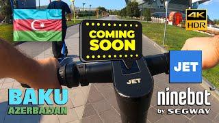 4K TRAILER "Jet" Ninebot Max Plus Electric Scooter To Rent - Baku, Azerbaijan Ride