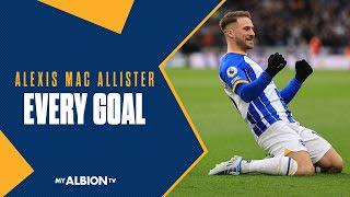 Alexis Mac Allister EVERY Goal From His Albion Career