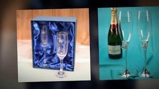 Personalised Champagne Flutes | Engraved Champagne Glasses