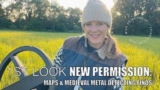 *NEW* METAL DETECTING PERMISSION! /// Medieval finds, and researching land using old history maps 