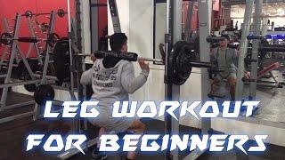 LEG WORKOUT FOR BEGINNERS