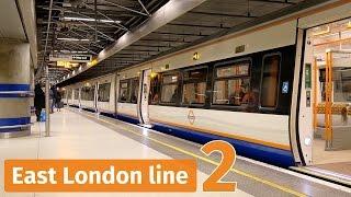 London Overground trains on the East London line – Part 2