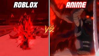 ALL HERO KILLER STAIN MOVES (ROBLOX) VS ANIME (UPDATED)