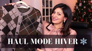 HAUL MODE HIVER 2024 / TENUES DE FÊTES + ESSAYAGES | MANGO, PROMOD, ZARA…