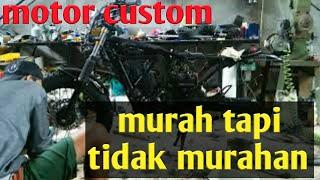 membuat motor custom honda megapro