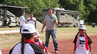 Bobcat with Chip Gaines fixes up Waco ballfield with $100,000 renovation