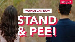 PeeBuddy Stand and Pee Female Urination Device | Toilet Hygiene For Women | Sirona