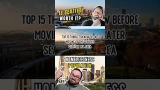 Top 15 Things to know before moving to the Greater Seattle WA Area | #11 Homelessness Population