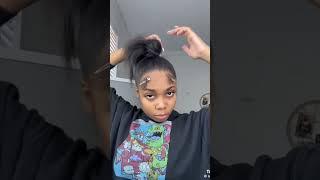 Laid edges, unstoppable vibes. #laidedges #hair #hairstyles #hairtok #sleekedges #shorts #shortvideo