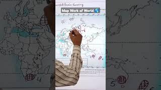 Map Work for Class 12th Geography Area of Commercial grain farming and Temperate grasslands
