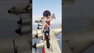 GTA V Dangerous Stunt On Mount Chiliad Episode 68 #Shorts
