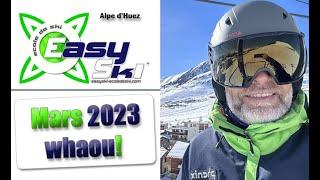 EASYSKI Ecole de ski internationale Alpe d'Huez - Ski tranquille un 16 mars 2023