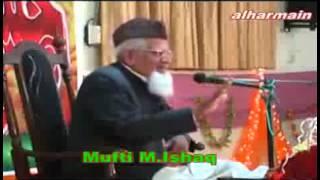 GOLDEN WORDS MUFTI MAULANA M ISHAQ FOR ALL MUSLIMS MUST WATCH DO NOT MIS