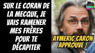 LÉGISLATIVES 2024 : AYMERIC CARON VALIDE ISLAMO-GAUCHISME ET L'ANTISÉMITISME DANS LE VAL-D’OISE