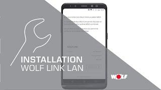 Configuration installation WOLF Link LAN