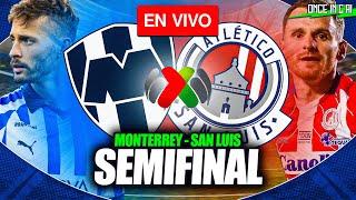 ASÍ FUE LA VICTORIA DE MONTERREY SOBRE SAN LUIS en la SEMIFINAL DE VUELTA ¡RAYADOS A LA FINAL!