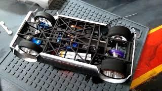 Brushless MagDagster RC Car 3D Printed 1/24 - Mag Drag Racing