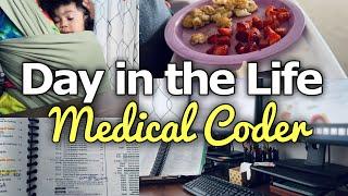 Day in the Life of a Medical Coder | Working from Home Vlog