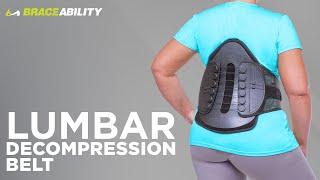 BraceAbility Lumbar Decompression Back Brace