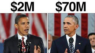 Presidents' Net Worth Before and After Their Presidency