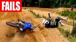 Funny Dirt Bike FAILS and CRASHES 2023