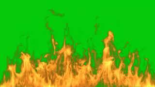 Fire green screen VFX