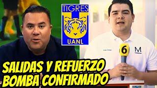 SE ARMA EL NUEVO TIGRES ¡CONFIRMADAS LAS PRIMERAS BAJAS Y REFUERZOS TOP! TIGRES UANL HOY