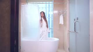 Heavy Duty EVA Shower Curtain Liner, 8G Clear Shower Curtains for Bathroom Shower Stall Bathtubs