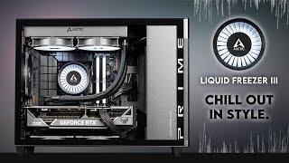 Cool, Powerful & Beautiful: The Arctic Liquid Freezer III is Here | ASUS Prime AP201 Gaming PC Build