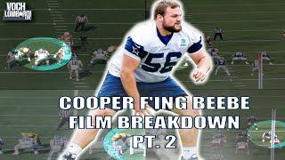  5 years of Cowboys CENTER Cooper Beebe whooping people || Film Breakdown