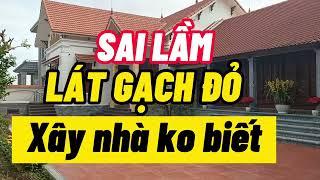 Lựa chọn gạch đỏ hay đá lát sân - hãy xem hết  video này