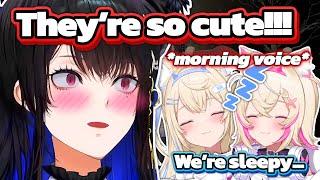 FUWAMOCO's cute morning voice is too much for Nerissa's heart to handle...